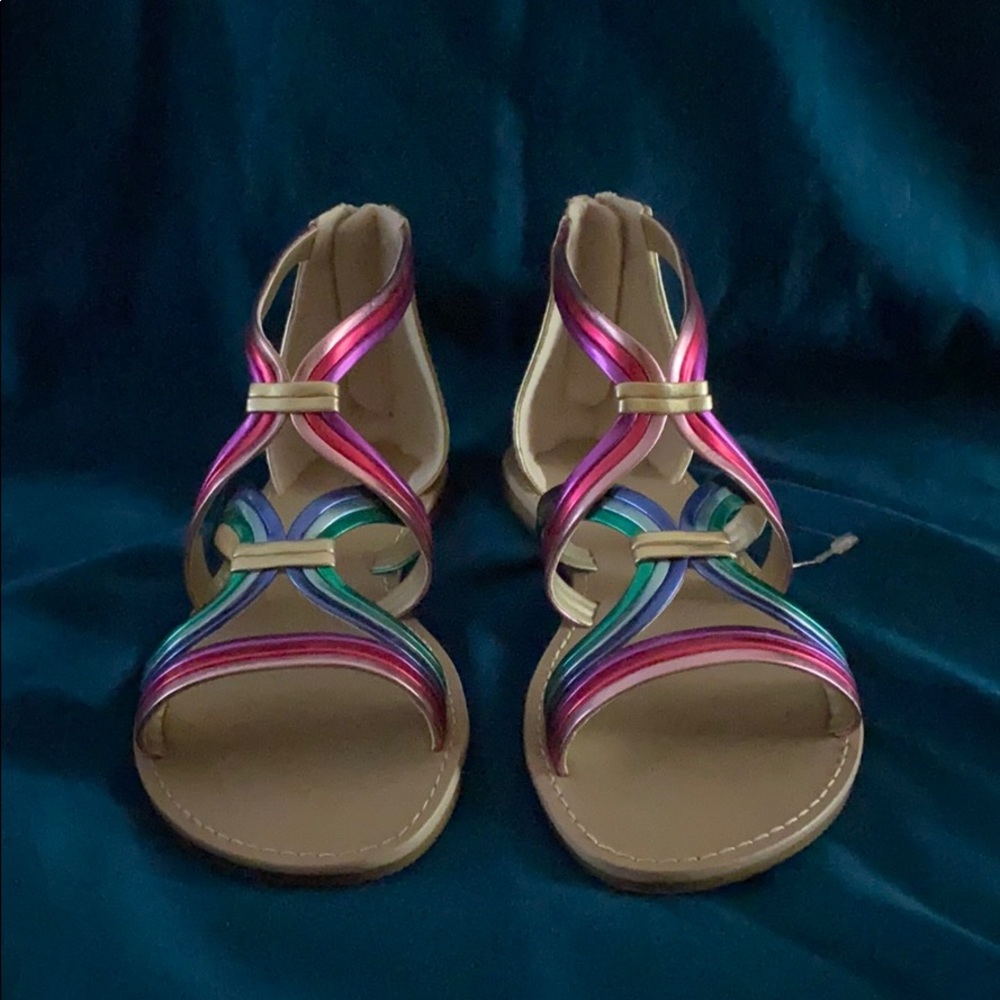 NWOT Children’s Place rainbow sandals